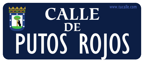 cartel_de_calle-de-PUTOS ROJOS_en_madrid_antiguo